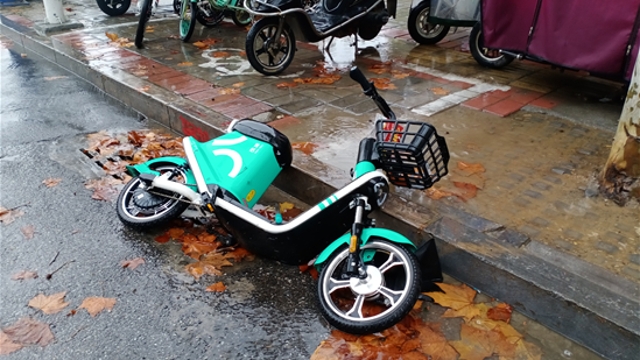 請把車子放好吧！