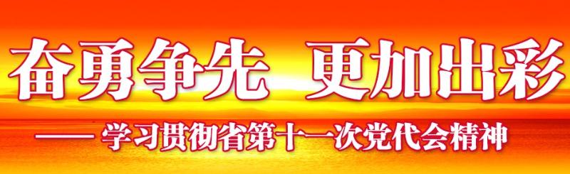 奮勇爭先，更加出彩——學習貫徹省第十一次黨代會精神